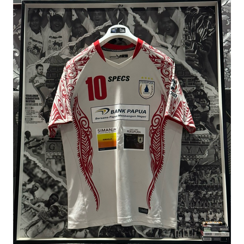  SOLD  Jersey Persipura Away 2013 Original Specs #10