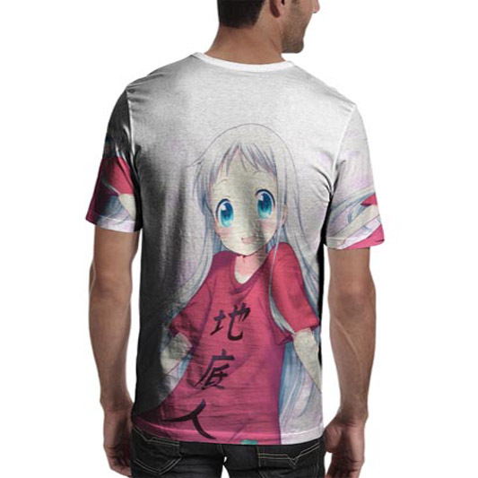 Kaos Meiko Honma Meiko Menma Anohana Tshirt Fullprint Bahan Polyester Jersey [PO 3 Hari] || Silahkan