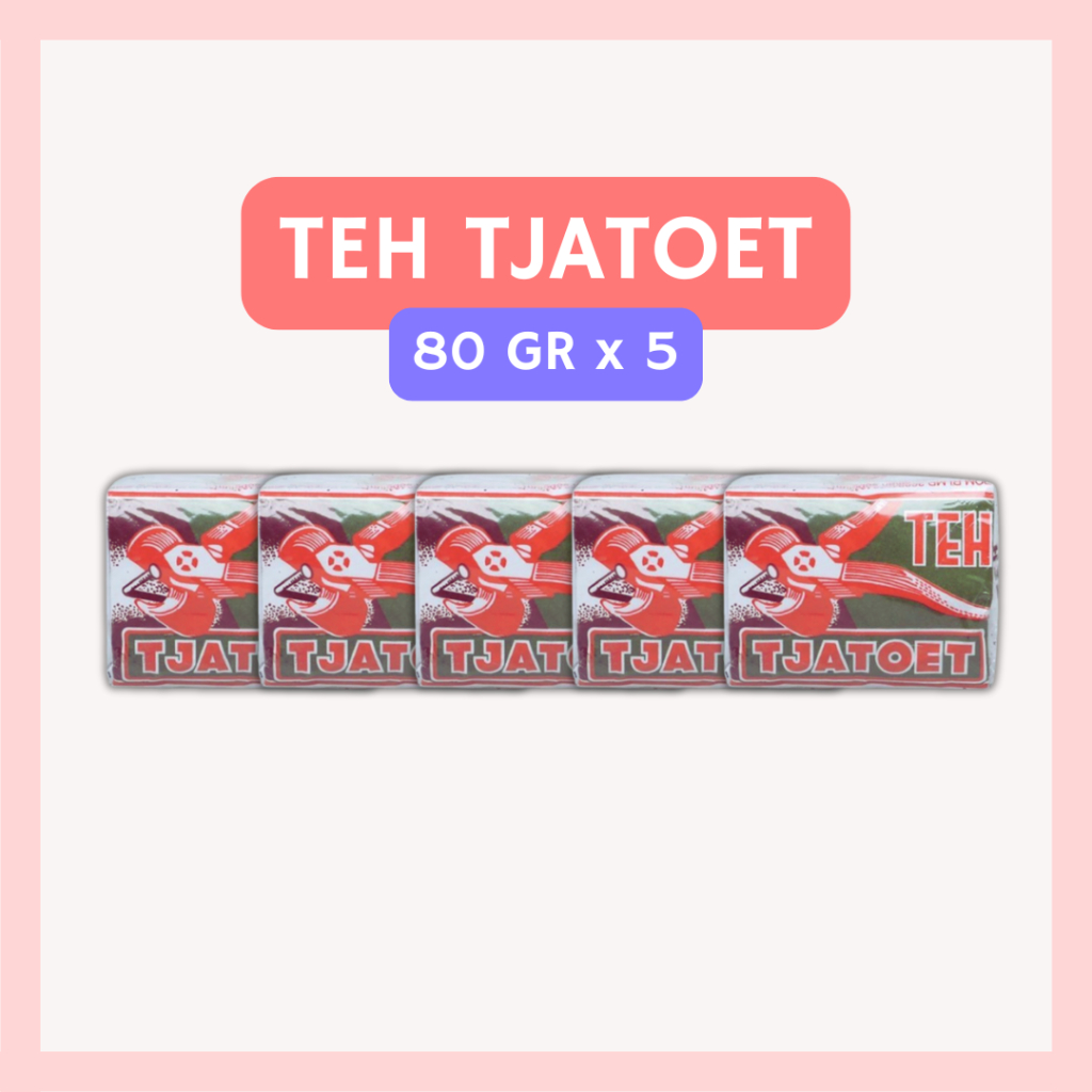 

Teh Tjatoet Hijau Besar @80gr Isi 5pcs [1 slop]