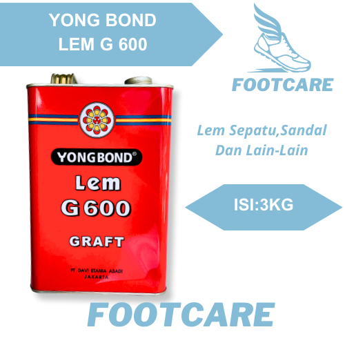 LEM YONG BOND LEM G-600 MERAH 3 LITER