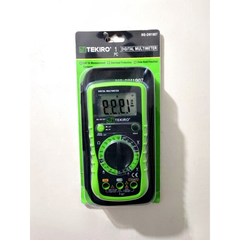 TEKIRO Multitester / Multimeter / Avometer Digital - Digital Multimeter