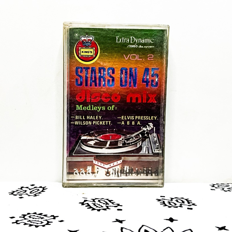 Kaset Pita Elvis Abba King's Stars On 45 Disco Mix Vol. 2