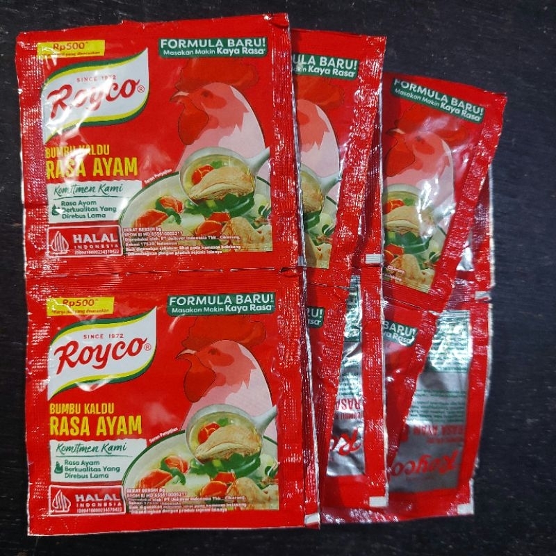 

royco ayam dan sapi kemasan shaset