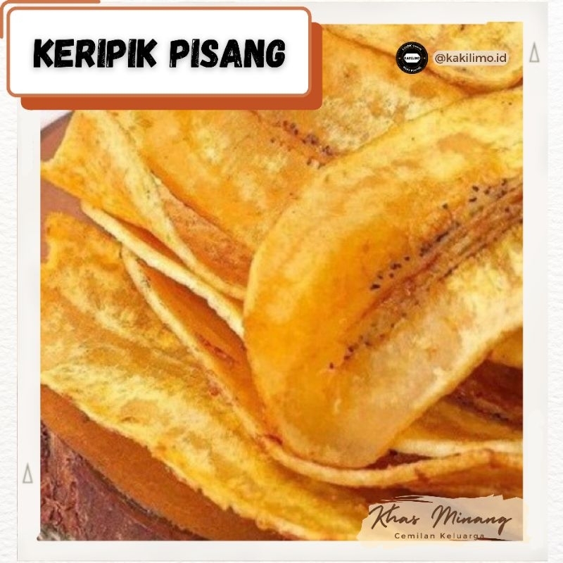 

Keripik Pisang Manis 250g Bukittinggi Khas Minang
