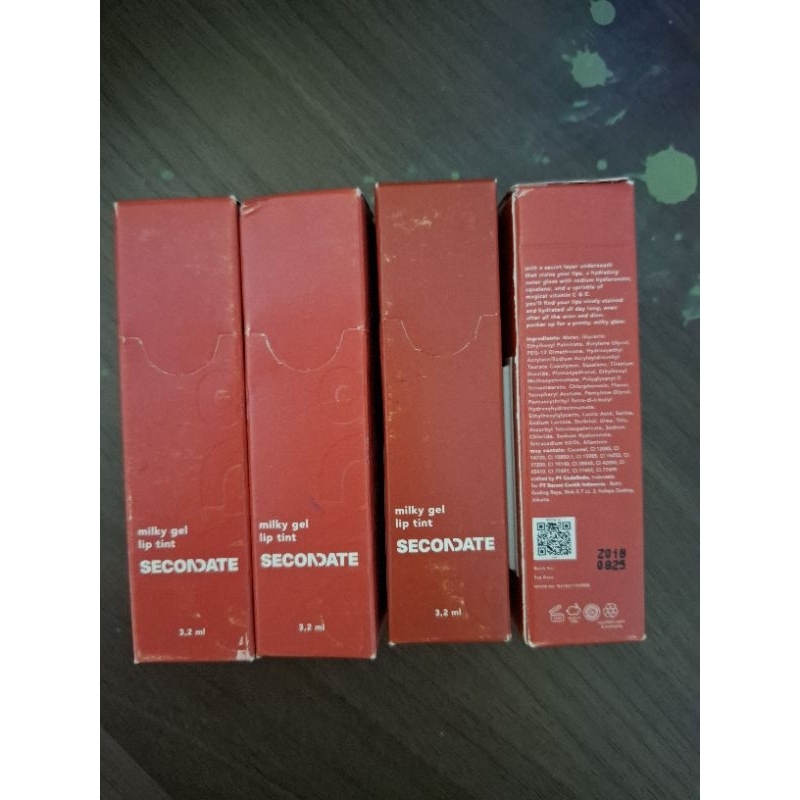 Secondate Milky Gel Lip Tint Cuddle Naughty secondate liptint