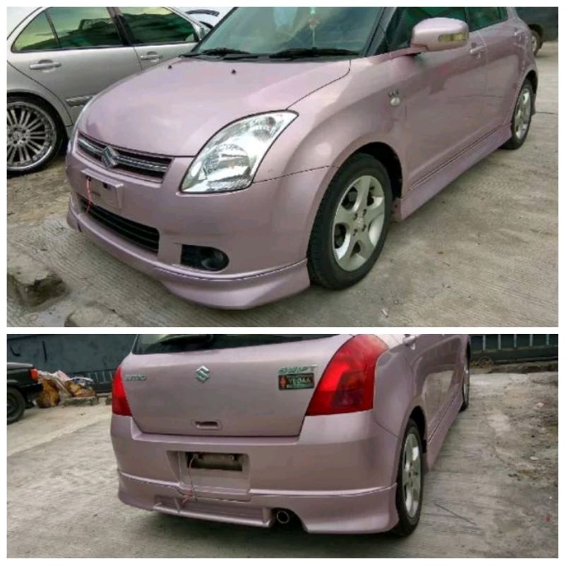 Bodykit Samping Swift ST GL 2004- 2011 Lama Grt Evolution