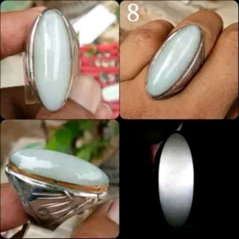 Natural Giok Burma - Jadeite Jade Type A Shape Pandan Rudal Mini  - No Treatment