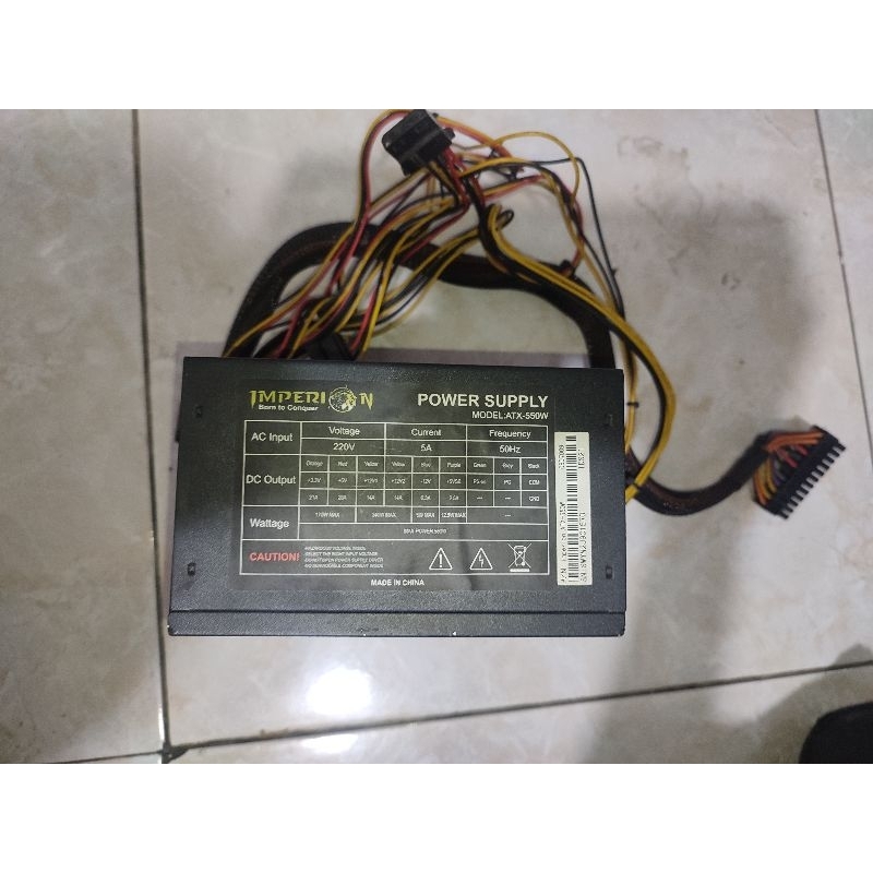 PSU IMPERION ATX 550 WATT