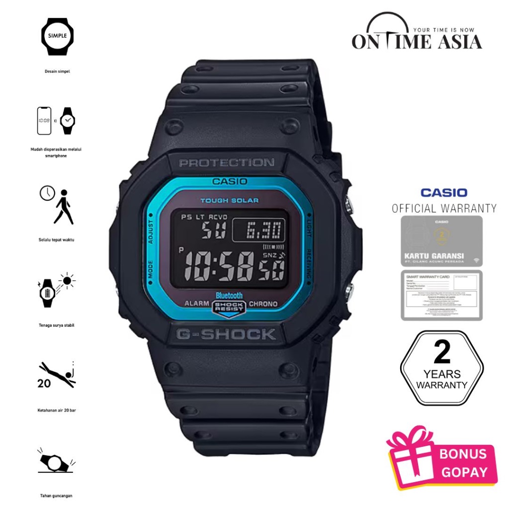 Casio G-Shock GW-B5600-2DR / GWB5600-2 Original & Garansi