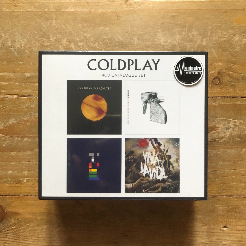 Boxset CD Import Coldplay - 4xCD Catalogue Set Boxset Impor Original