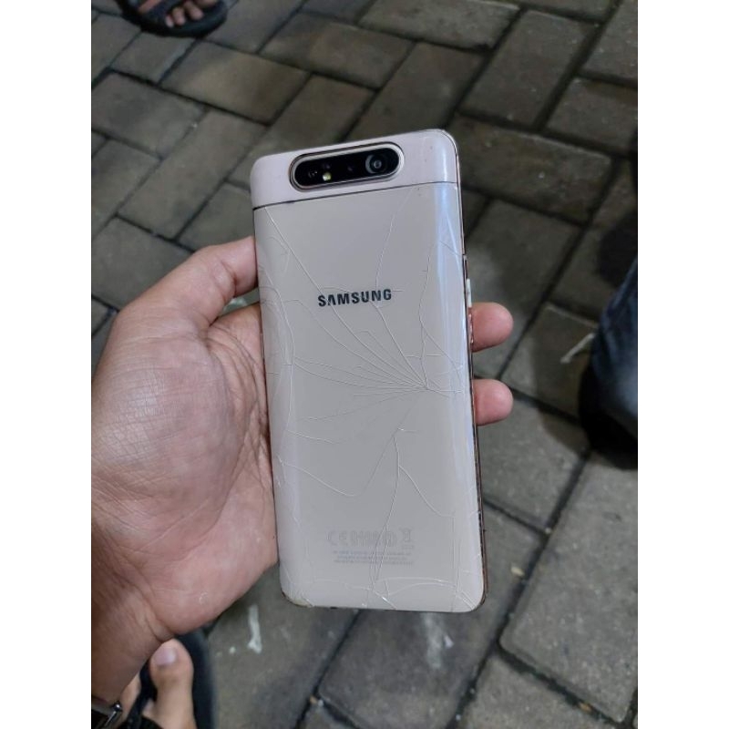 Samsung A80 8/128gb kena flexible board mesin mati