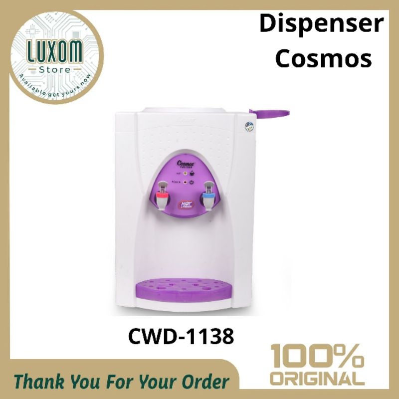 Dispenser Cosmos CWD-1138/Cosmos/dispenser galon atas/1138