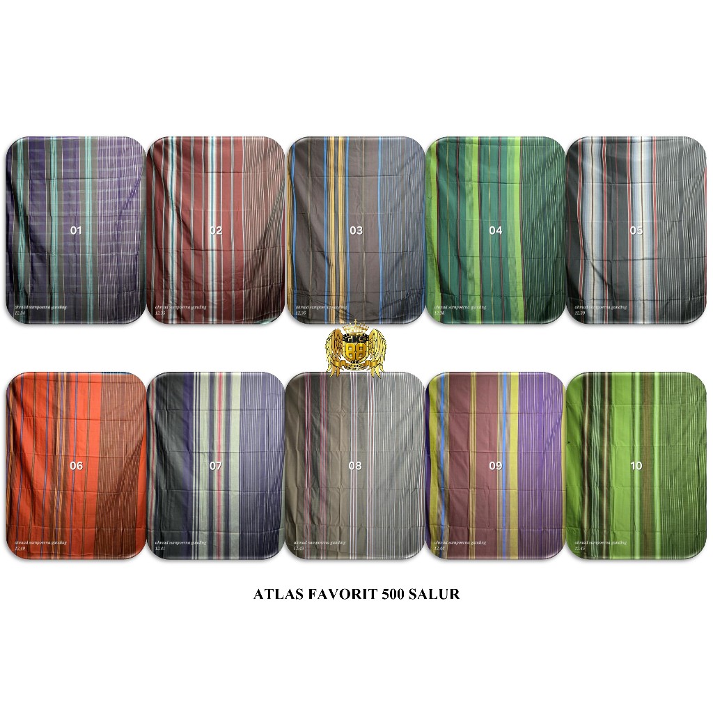 Sarung atlas favorit 500 salur