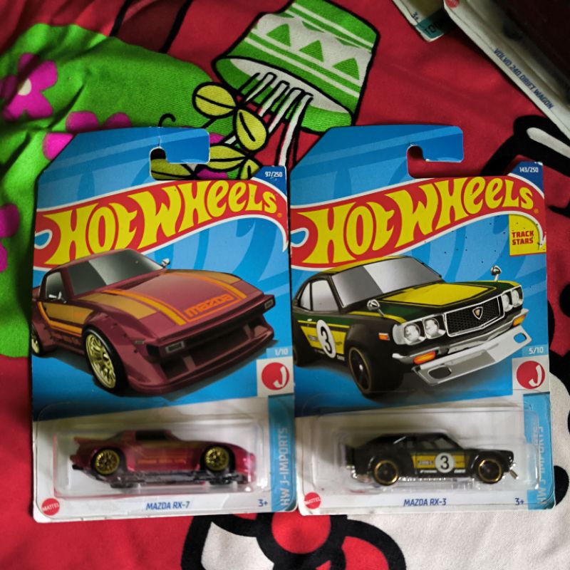 Hotwheels Mazda RX-7 & RX-3