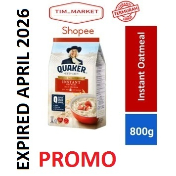 

Quaker oatmeal Instan 800 gr PROMO