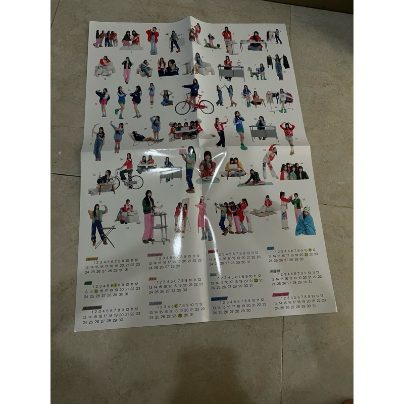 

calender newjeans sg24