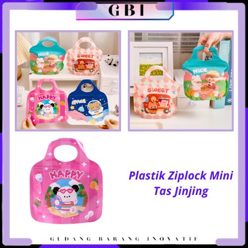 

GBI Plastik Ziplock Mini Tas Jinjing Plastic Bag Zipper Karakter Hewan Goodie Bag Permen Biskuit Anti Air Hampers Lucu Motif Kartun Berwarna Full Color Tas Hampers Snack Ulang Tahun Anak Bungkusan Plastik