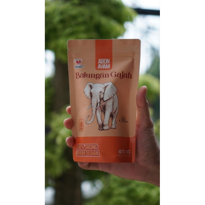 

Abon ayam asli Balungan gajah rasa original 100gr