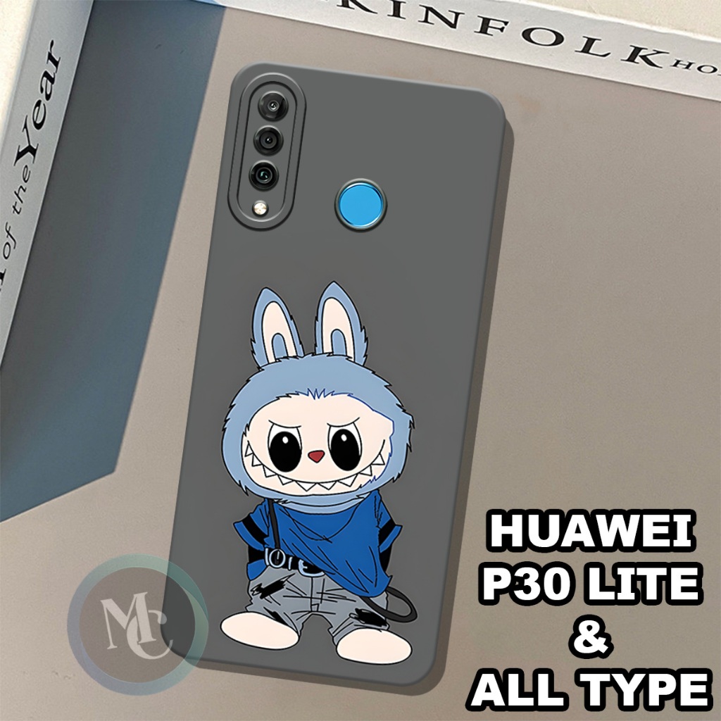 CC41/Softcase karet lentur untuk huawei p30 lite/Motif cewek/case huawei p30 lite /kesing huawei p30