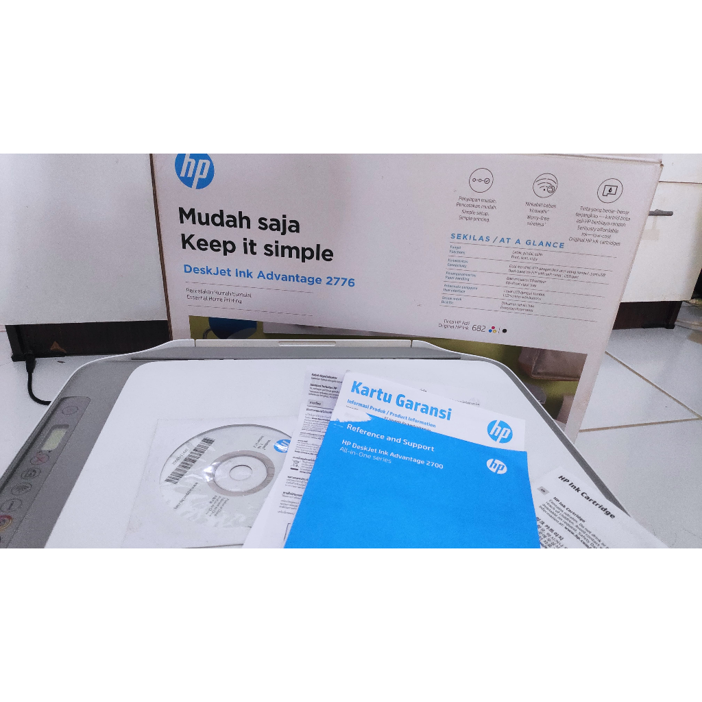 Printer HP Deskjet 2776 wireless (Second)