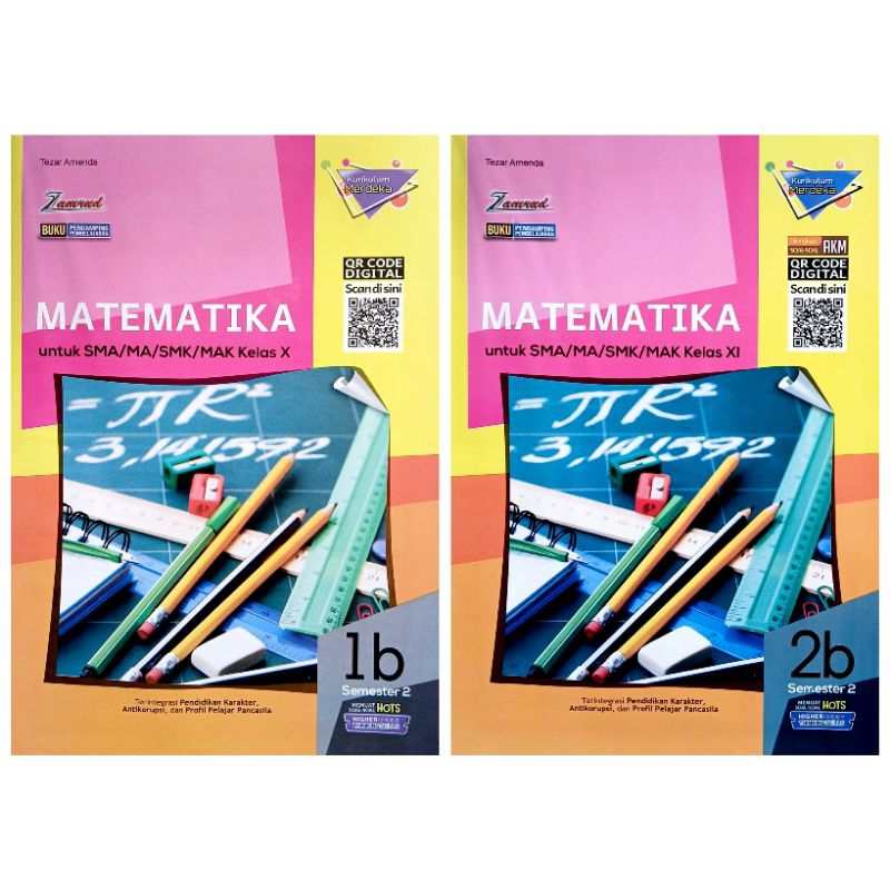 BUKU LKS ZAMRUD SMA SMK MATEMATIKA KELAS 10 11  SEMESTER 2 GENAP 2024/2025 KURIKULUM MERDEKA | PUTRA