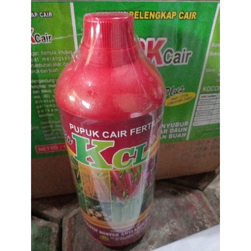 pupuk cair fertilizer KCL 1liter pupuk pembuahan