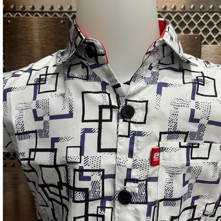 Kemeja anak laki laki atasan kemeja anak murah kemeja anak laki keren grosir kemeja anak cowok Fashi