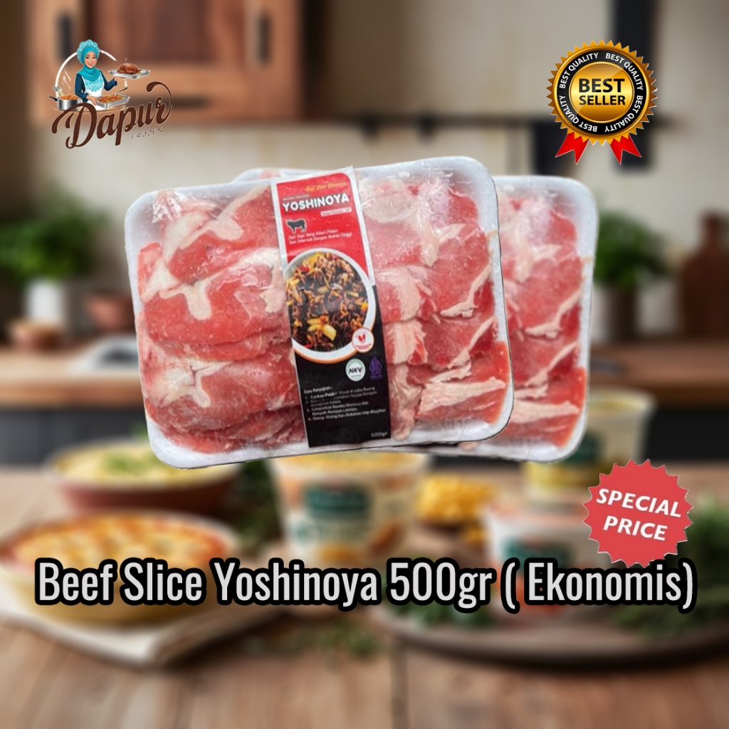 

Beef Slice Yoshinoya 500gr ( Ekonomis)