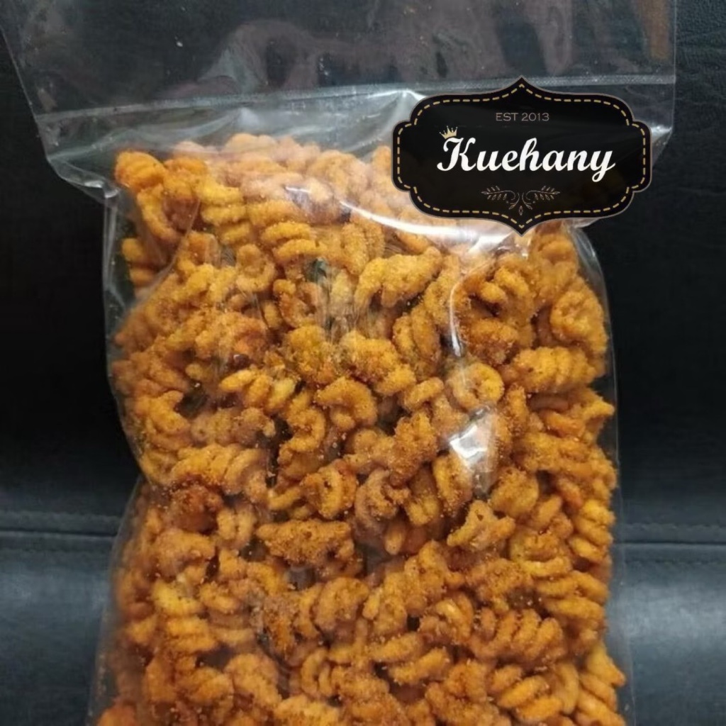 

MAKARONI SPIRAL MACARONI SPIRAL RASA PEDES Berat bersih 250 gr - Pedas