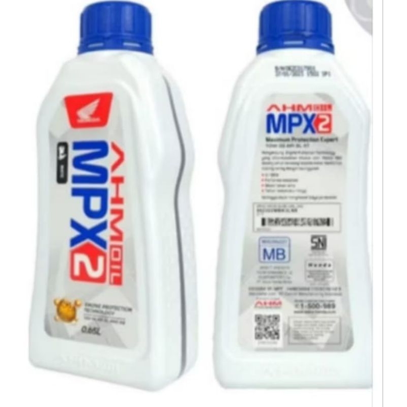 oli mesin MPX2 MATIC dan BEBEK  0.65ml