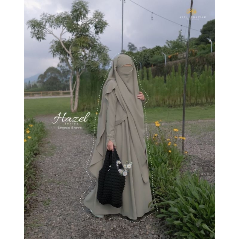 Gamis Only Plain Reborn Alfi Huraiyah Ready siap kirim