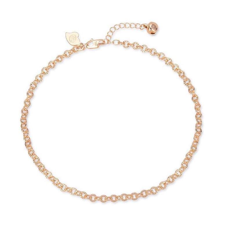 Terdepan Hyl Jewelry 3a COD Couple Gelang Kaki Perempuan Harian