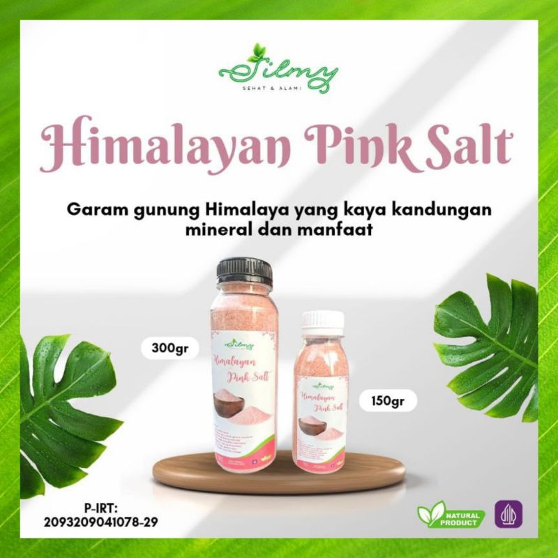 

SILMY HIMALAYAN PINK SALT garam Himalaya