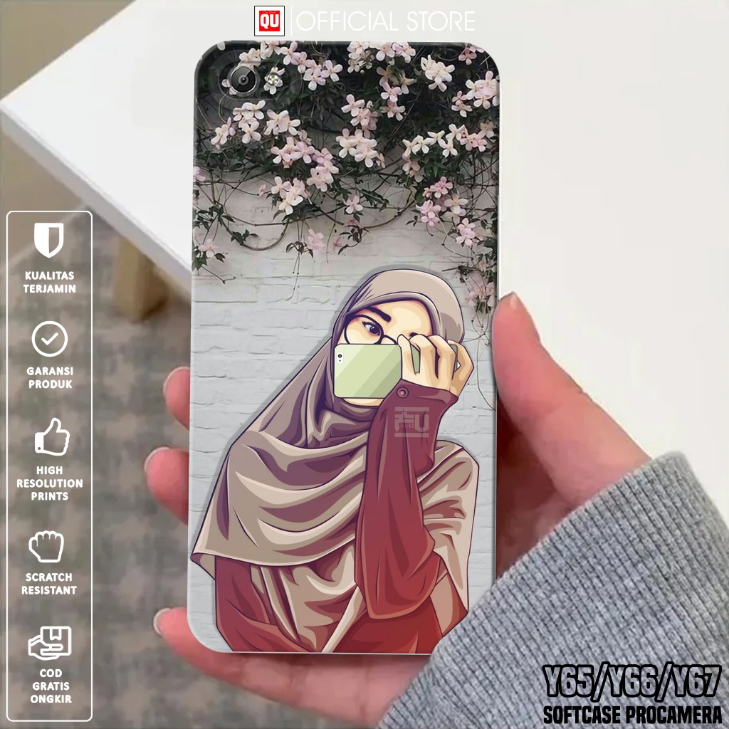 Softcase Hp VIVO Y65 / Y66 / Y67 - Case VIVO Y67 / Y66 / Y65 Motif HJB - Casing Hp VIVO Y66 - Siliko