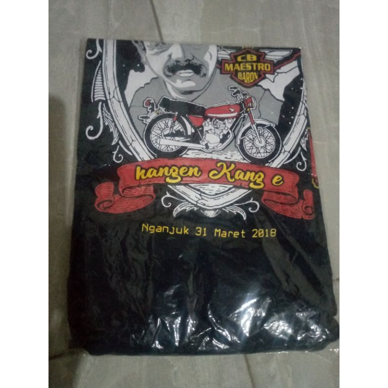 kaos acara Cb Nganjuk original ( Stok redy langka 1 UK XL )