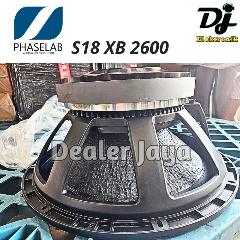 Speaker Komponen Ashley S18 XB 2600 / S18 XB2600 / S18XB2600 - 18 inch