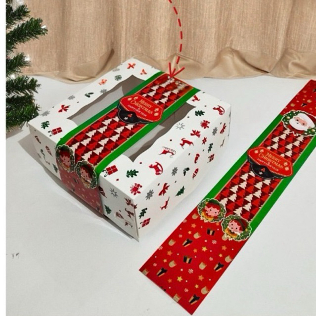 

Box kue set Hampers box dan paperbag ukuran 20x20cm ready makassar