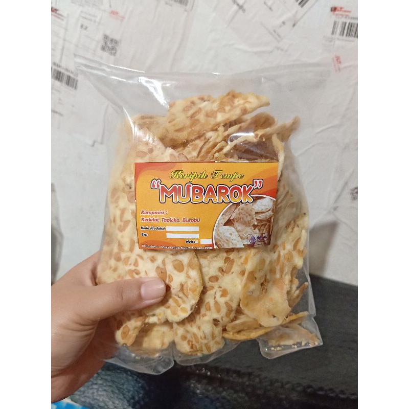 

KERIPIK TEMPE SAGU KEMASAN 200 GRAM ENAK DAN RENYAH