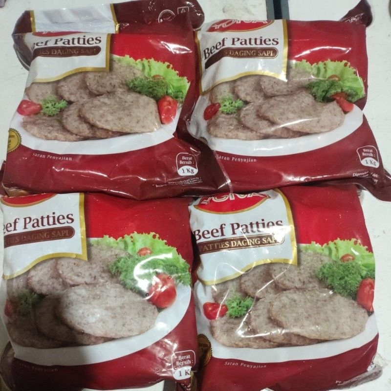 

YONA BEEF PATTIES 1 KG