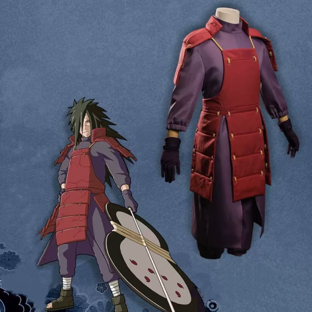 Naruto cosplay costume, Naruto Shippuden, Uchiha Madara cosplay costume, anime and manga exhibition