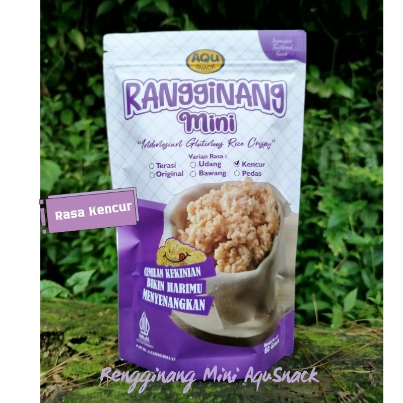 

Rengginang Mini Rasa Kencur by AquSnack