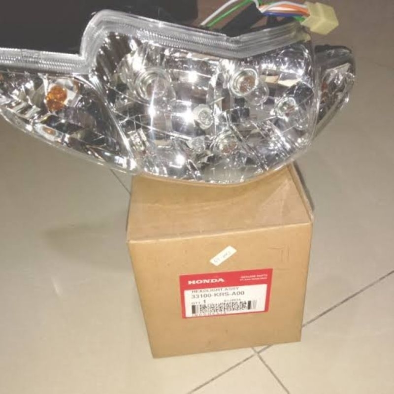 headlight assy reflektor lampu depan assy suprafit lama / 33100-KRS-A01