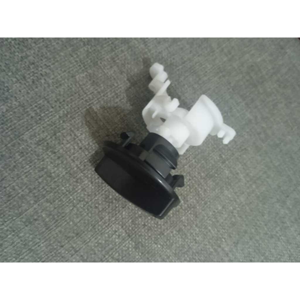 BISA COD 1 Set Selektor + Knop Hitam Pembuangan Air Mesin Cuci Polytron 2 Tabung Original