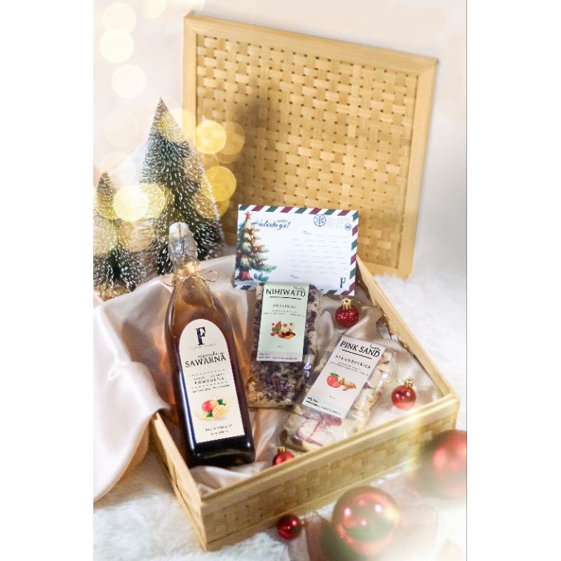 

Christmas Hampers - Special Box Kombucha & Homemade Nougat