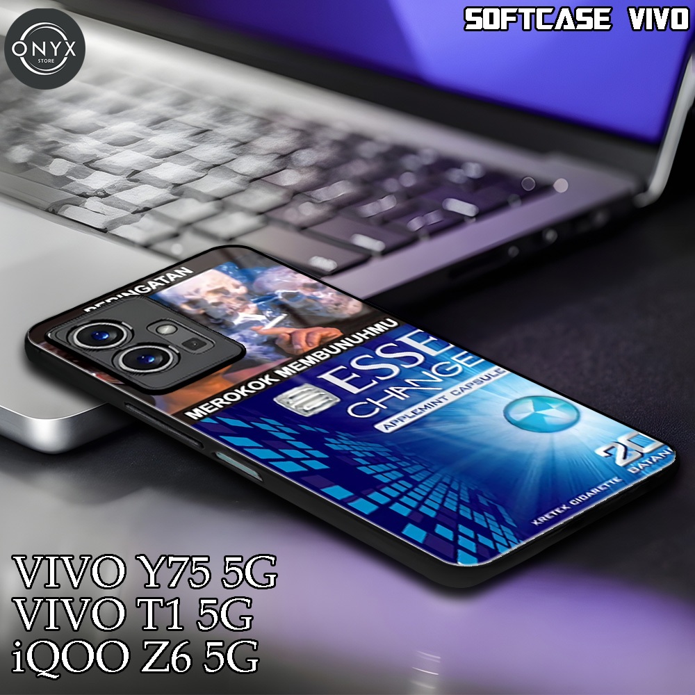 [AA28] SOFTCASE VIVO Y75 Y55 5G | VIVO T1 5G | iQOO Z6 5G | Casing Kilau Glossy VIVO | Kesing Lucu A