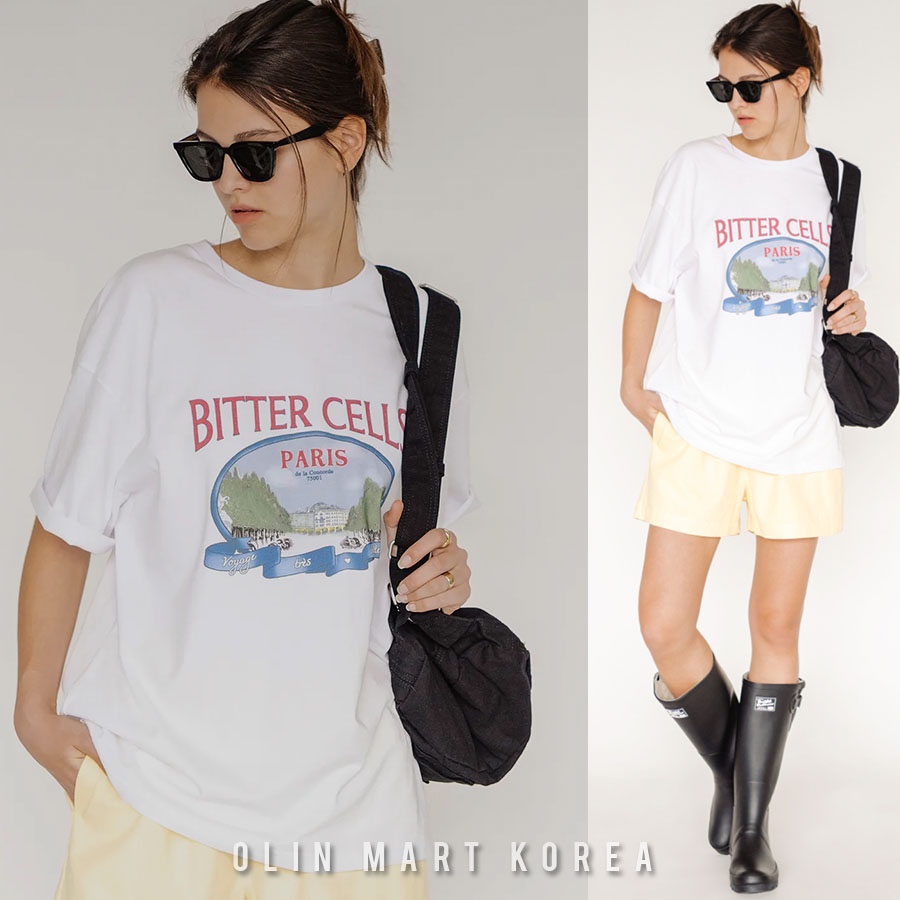 BITTER CELLS Palace Tee - White