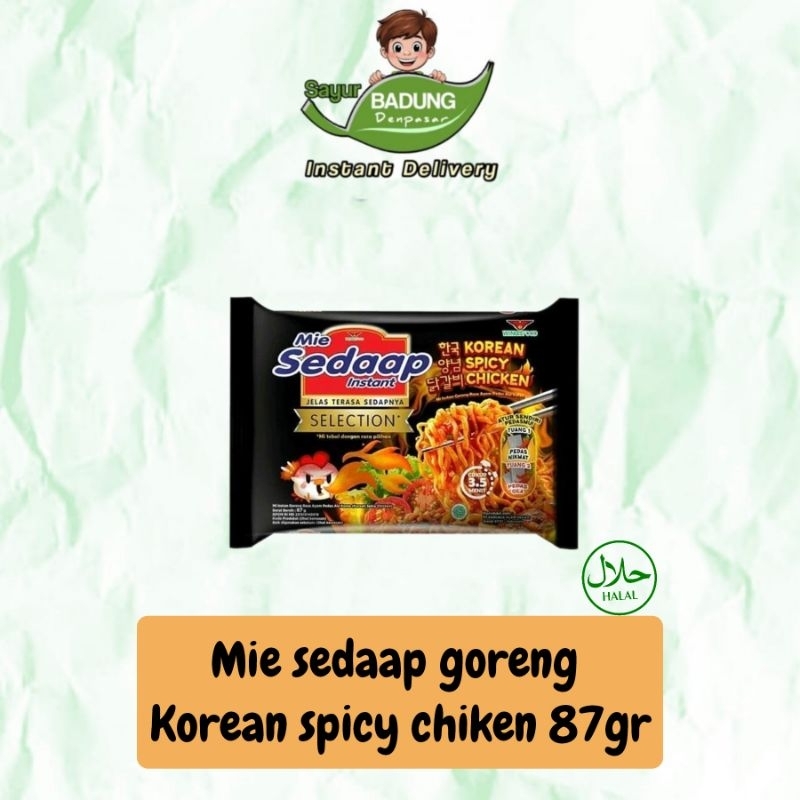 

Mie Sedaap Korean Spicy Chicken 87gr
