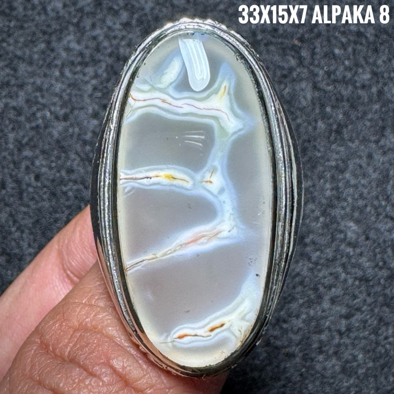 Cincin Batu Akik Natural Lafadz Allah