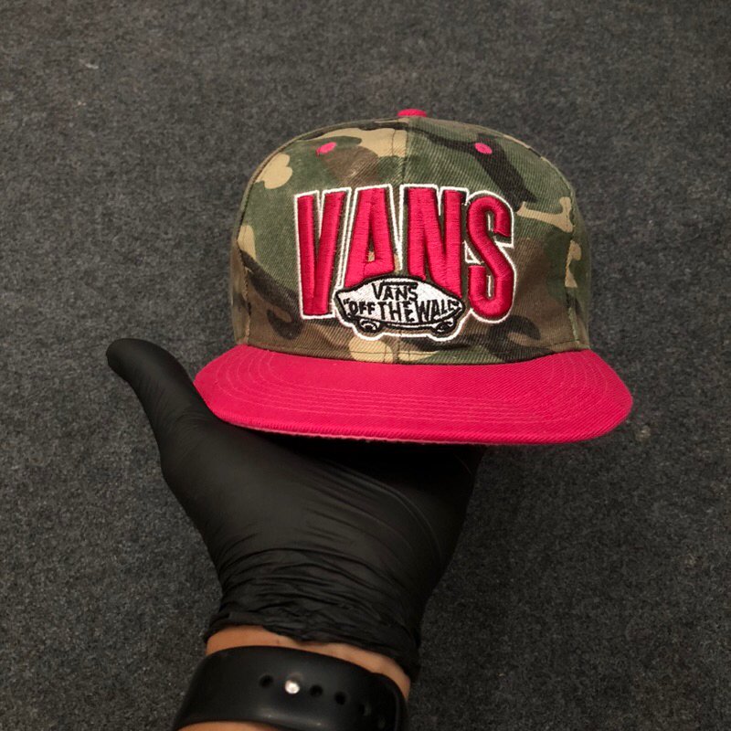 topi vans second original camo 2 warna