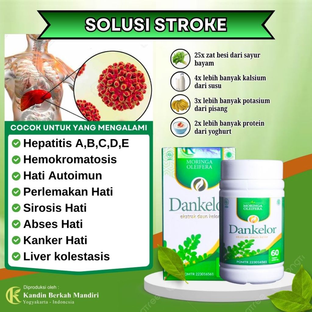 Obat Liver Perut Bengkak, Obat Sirosis Hati, Mata Kuning, Obat Pembengkakan Hati Dankelor Original